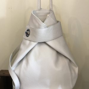 Leather backpack/Stone